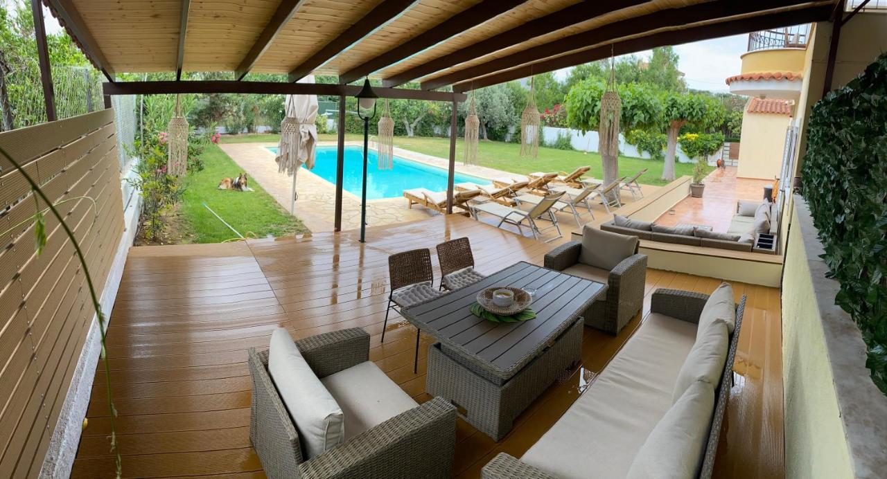 Relaxing Villa With Swimming Pool And Garden Άγιος Γεώργιος Εξωτερικό φωτογραφία